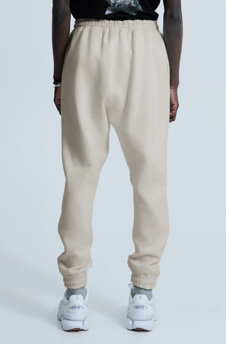 MagicBee Elastic Cord Tape Pants - Beige