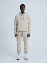 MagicBee Elastic Cord Tape Hoodie - Beige