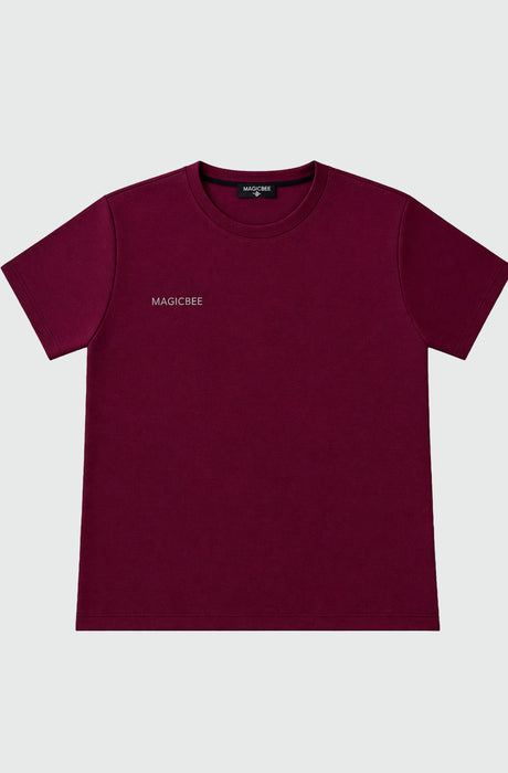 MagicBee Scuba Tee - Burgundy