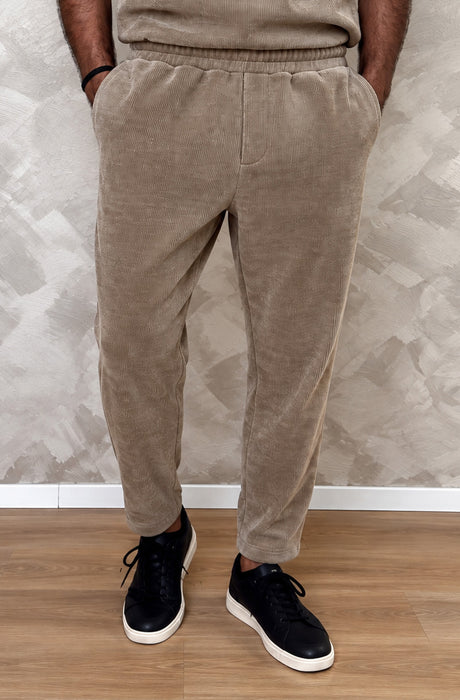 MagicBee Chenille Pants - Beige