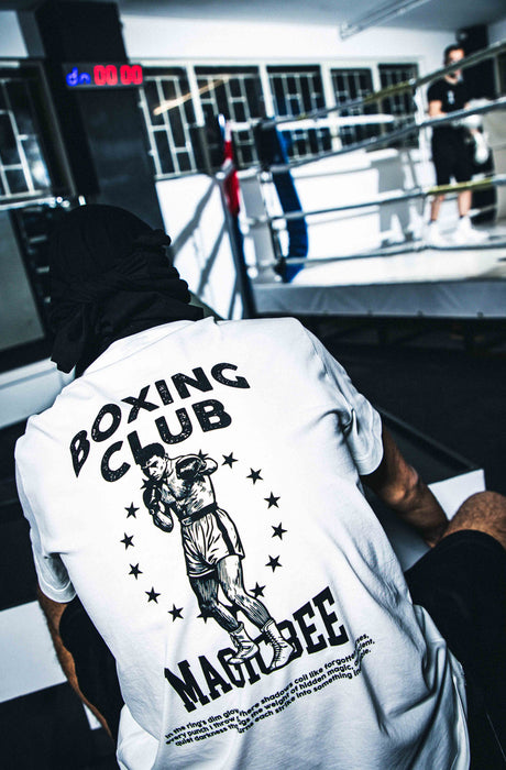 MagicBee Boxing Club Tee - Off White
