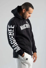 MagicBee Double Logo Hoodie - Black