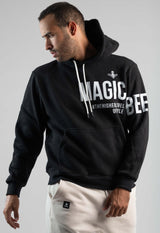 MagicBee Sleeves Logo Hoodie - Black - magicbee-clothing