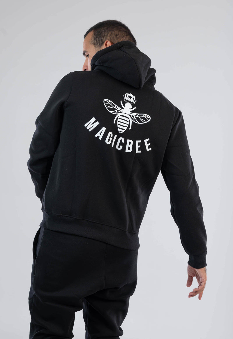 MagicBee Back Logo Jacket - Black - magicbee-clothing