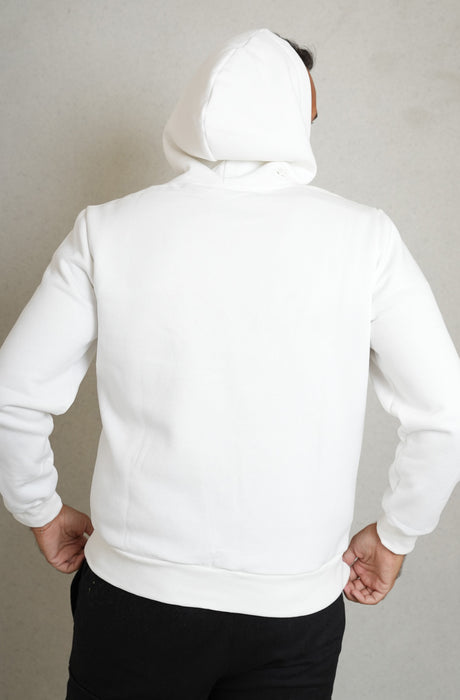 MagicBee Teddy Bear Unisex Hoodie - Off White