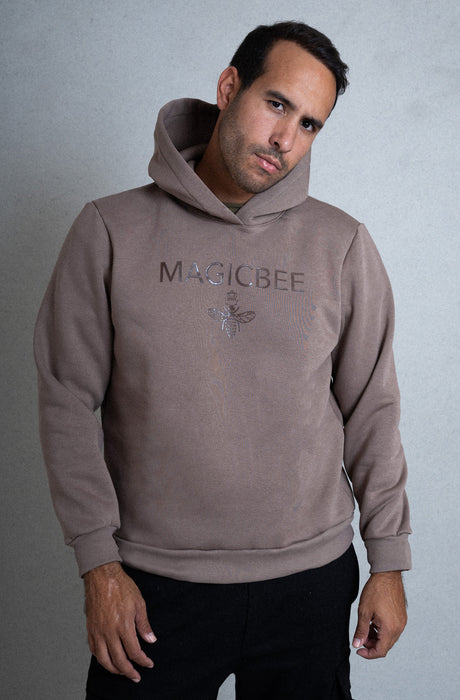 MagicBee Essentials Hoodie -Brown