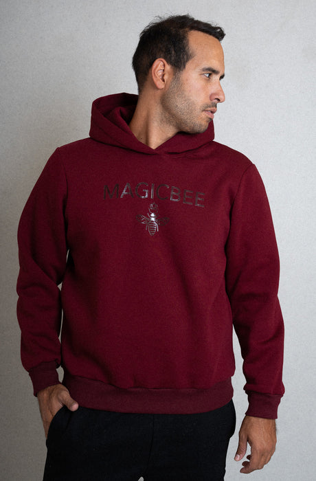 MagicBee Essentials Hoodie - Burgundy