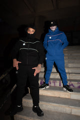 MagicBee Sportswear Vest Tracksuit Jacket - Blue