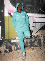 MagicBee Sportswear Vest Tracksuit Jacket - Teal