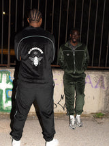 MagicBee Velour Tracksuit Jacket - Black