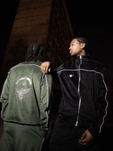 MagicBee Velour Tracksuit Jacket - Black