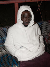 MagicBee Fleece Zip Hoodie - Off White