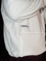 MagicBee Fleece Zip Hoodie - Off White