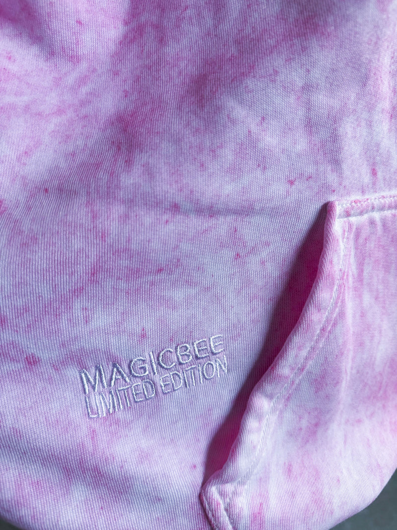 MagicBee Unisex Washed Handmade Jacket - Pink (Limited Edition)