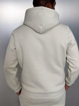 MagicBee Embroidered Logo Hoodie - Ice Grey