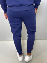 MagicBee Embroidered Logo Pants - Blue