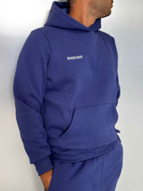 MagicBee Embroidered Logo Hoodie - Blue