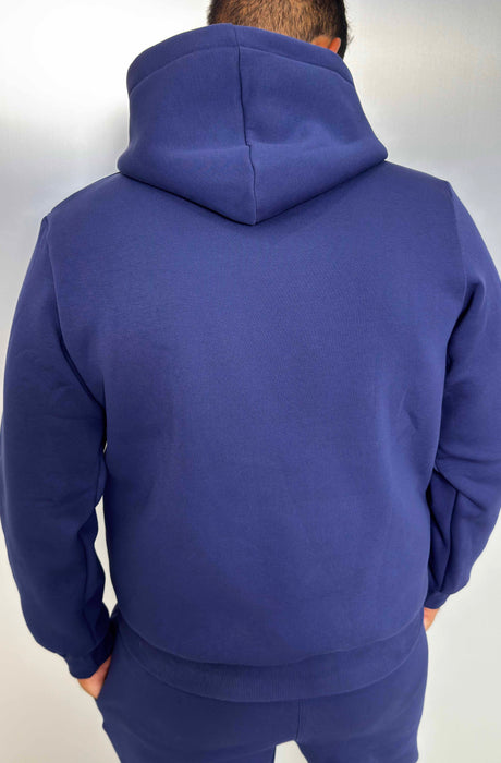 MagicBee Embroidered Logo Hoodie - Blue