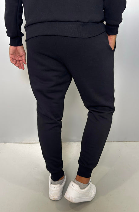 MagicBee Embroidered Logo Pants - Black