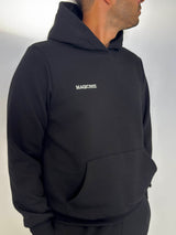 MagicBee Embroidered Logo Hoodie - Black