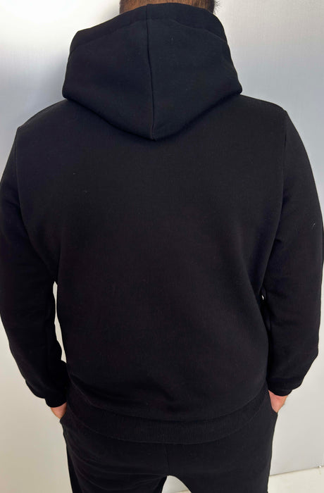 MagicBee Embroidered Logo Hoodie - Black