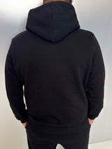 MagicBee Embroidered Logo Hoodie - Black