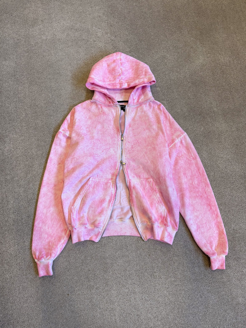 MagicBee Unisex Washed Handmade Jacket - Pink (Limited Edition)