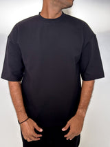 MagicBee Oversize Punto Di Roma Tee - Black