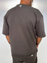MagicBee Oversize Punto Di Roma Tee - Khaki