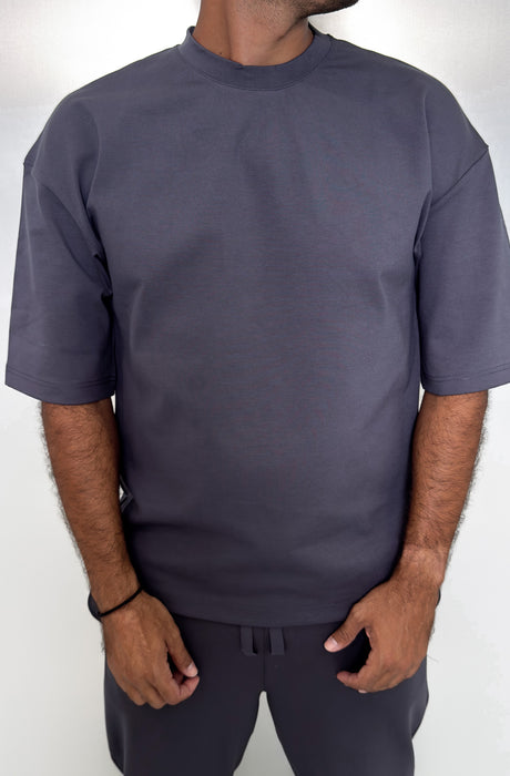 MagicBee Oversize Punto Di Roma Tee - Gray