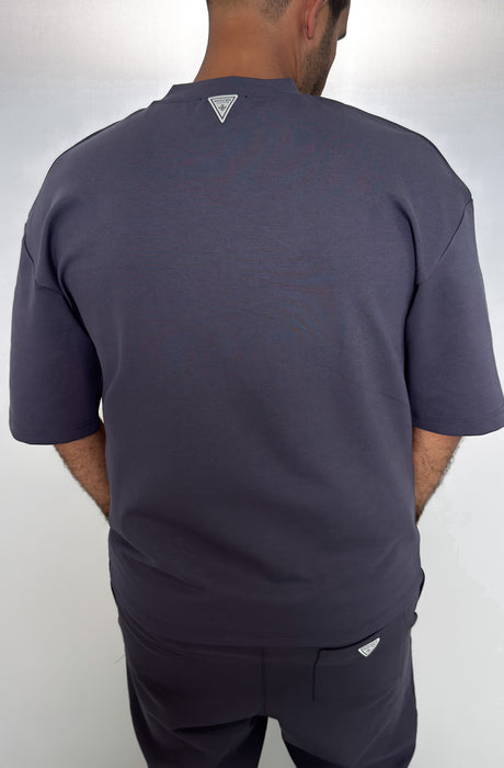 MagicBee Oversize Punto Di Roma Tee - Gray