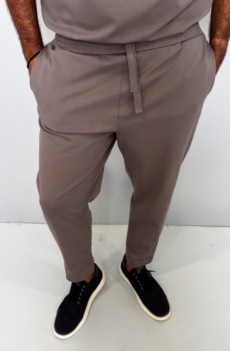 MagicBee Punto Di Roma Pants - Pastel Brown