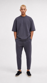 MagicBee Oversize Punto Di Roma Tee - Gray