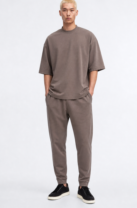 MagicBee Punto Di Roma Pants - Pastel Brown