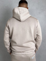 MagicBee Side Stripe Hoodie - Beige