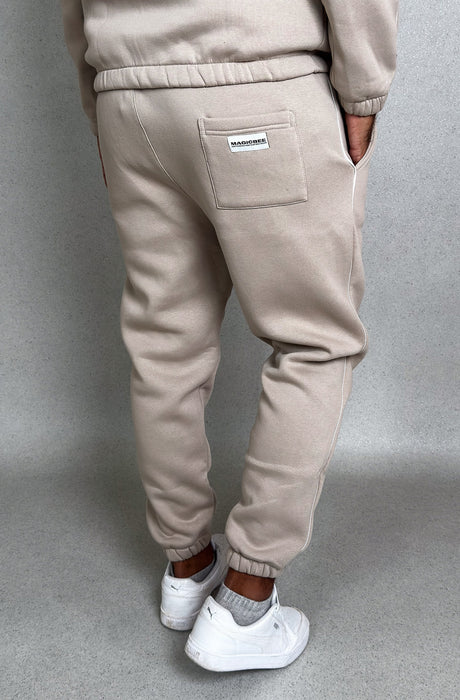 MagicBee Side Stripe Pants - Beige