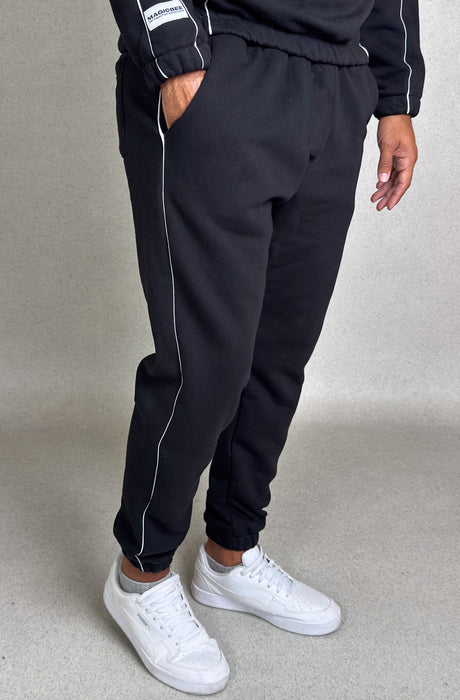 MagicBee Side Stripe Pants - Black