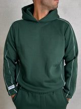 MagicBee Side Stripe Hoodie - Green
