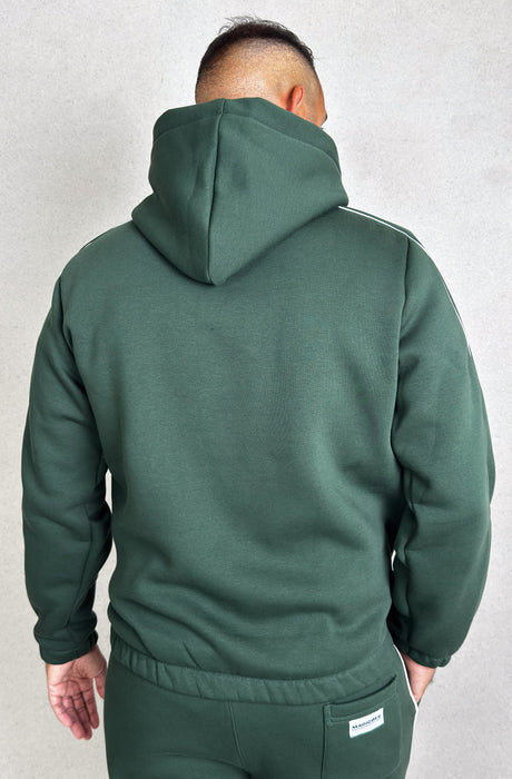 MagicBee Side Stripe Hoodie - Green