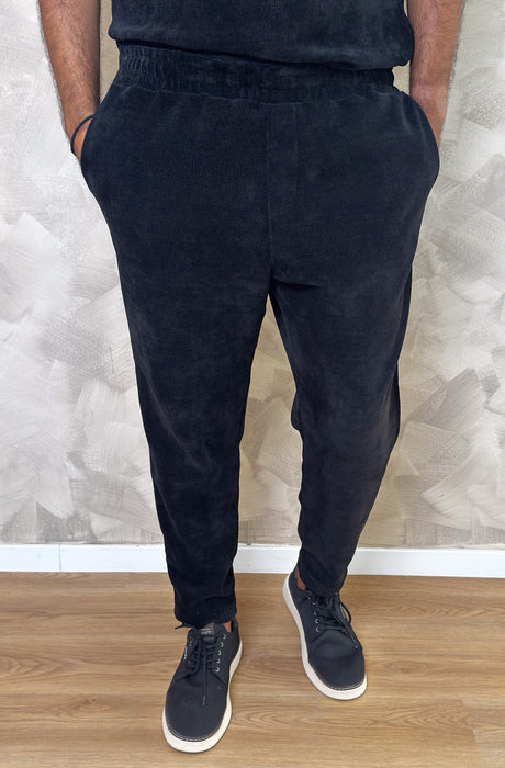 MagicBee Chenille Pants - Black