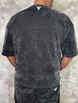 MagicBee Oversize Chenille Tee - Khaki