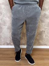 MagicBee Chenille Pants - Ice Gray
