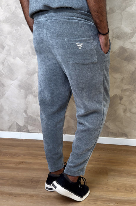 MagicBee Chenille Pants - Ice Gray