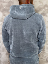 MagicBee Chenille Jacket - Ice Gray