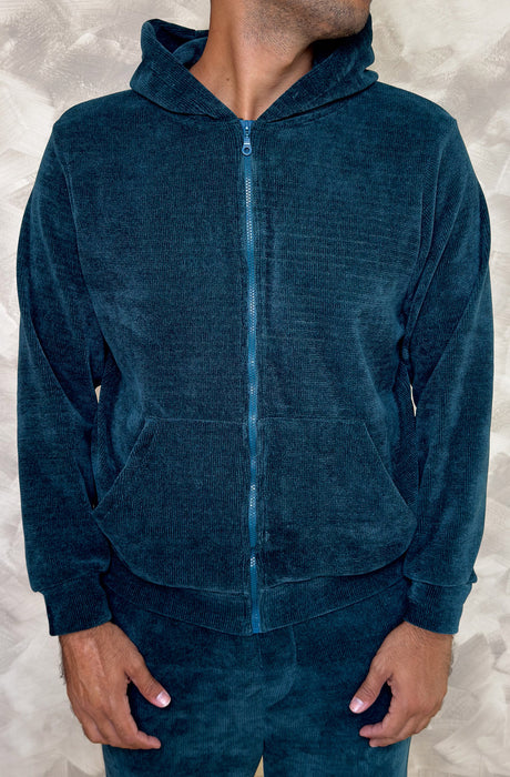 MagicBee Chenille Jacket - Petrol