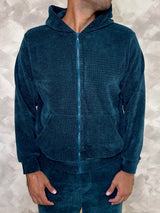 MagicBee Chenille Jacket - Petrol