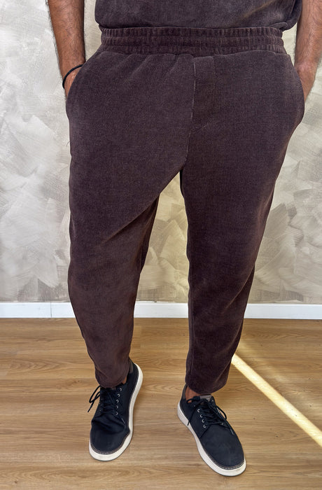 MagicBee Chenille Pants - Brown