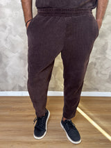 MagicBee Chenille Pants - Brown