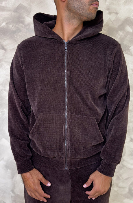 MagicBee Chenille Jacket - Brown