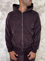 MagicBee Chenille Jacket - Brown